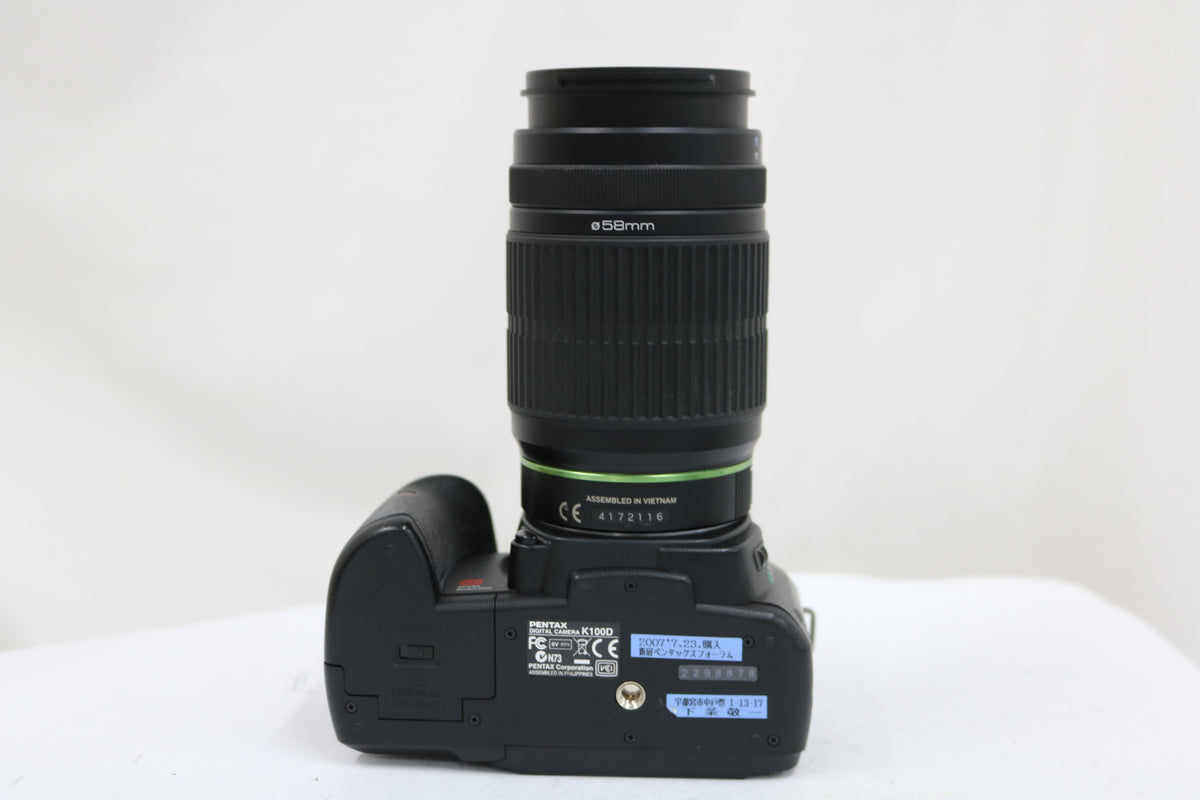 【シャッター1368回】ペンタックス Pentax K100 D DA 55-300mm F4-5.8 ED デジタル一眼 7