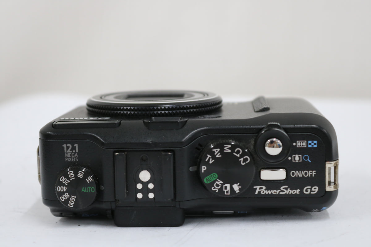キャノン Canon G9 6x ブラック バッテリー付き コンパクトデジタルカメラ 6