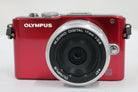 【シャッター1911回】オリンパス Olympus PEN Lite E-PL3 レッド M.ZUIKO DIGITAL 17mm F2.8 ミラーレス一眼 2
