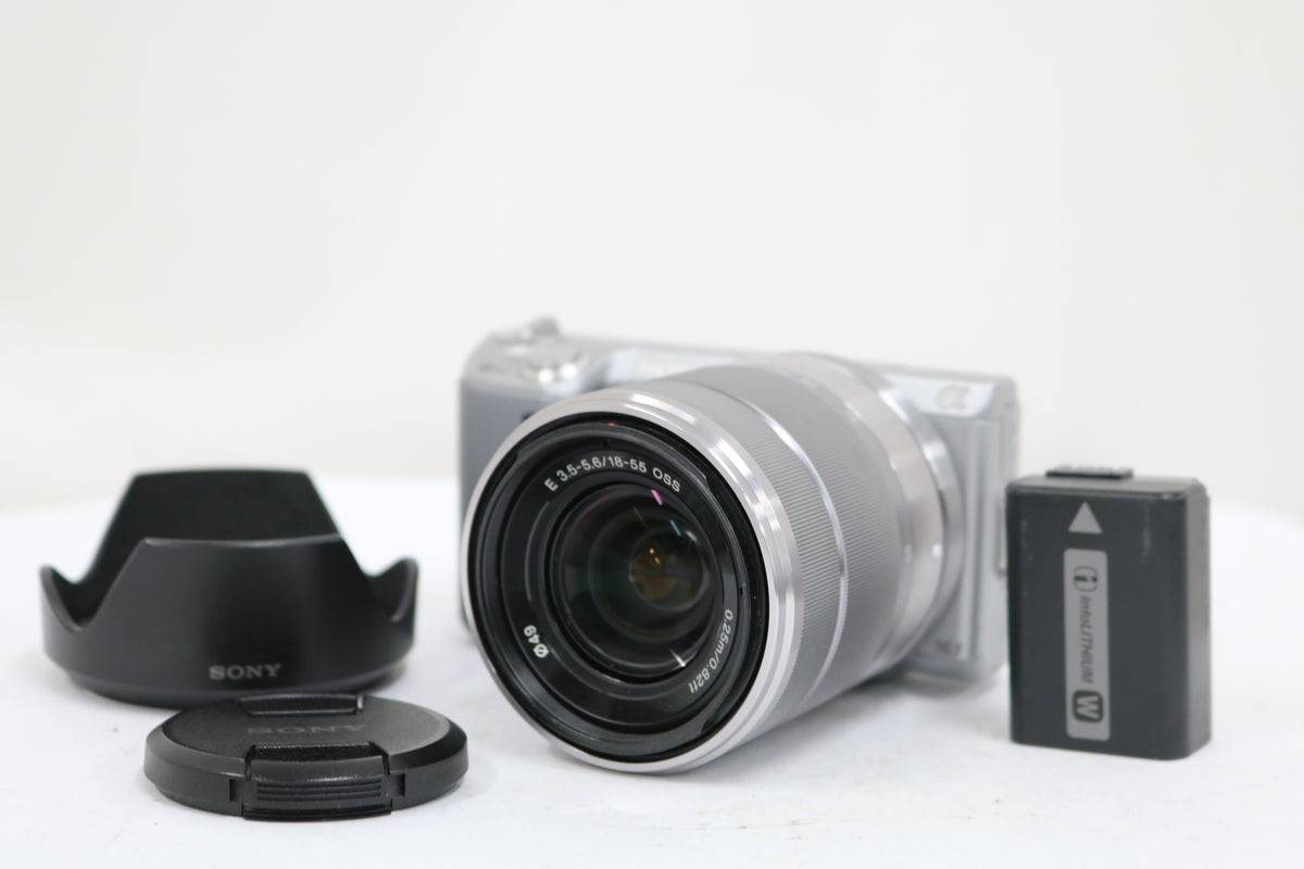 【シャッター8788回】ソニー Sony αNEX-5N E 18-55mm F3.5-5.6 OSS ミラーレス一眼 1
