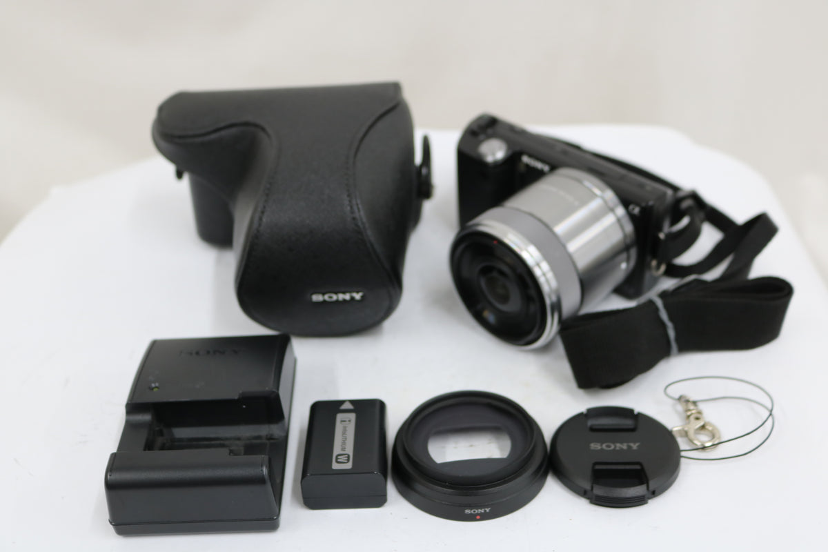 【シャッター651回】ソニー Sony α NEX-5 ブラック E 30mm F3.5 MACRO ミラーレス一眼 1