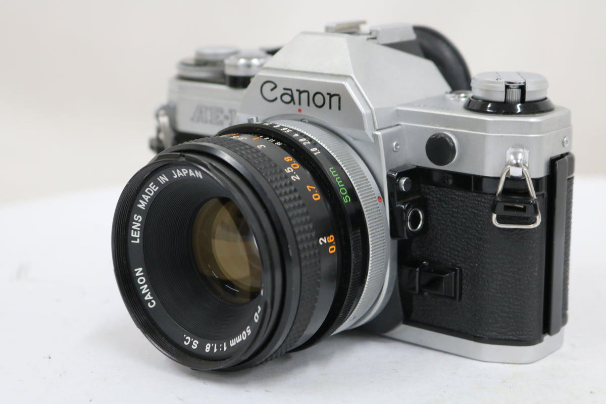 キャノン Canon AE-1 FD 50mm F1.8 S.C. ボディレンズセット 1
