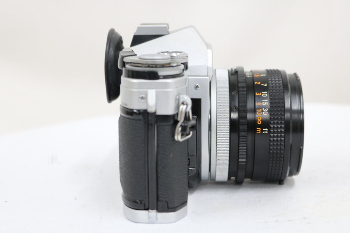 キャノン Canon AE-1 FD 50mm F1.8 S.C. ボディレンズセット 3