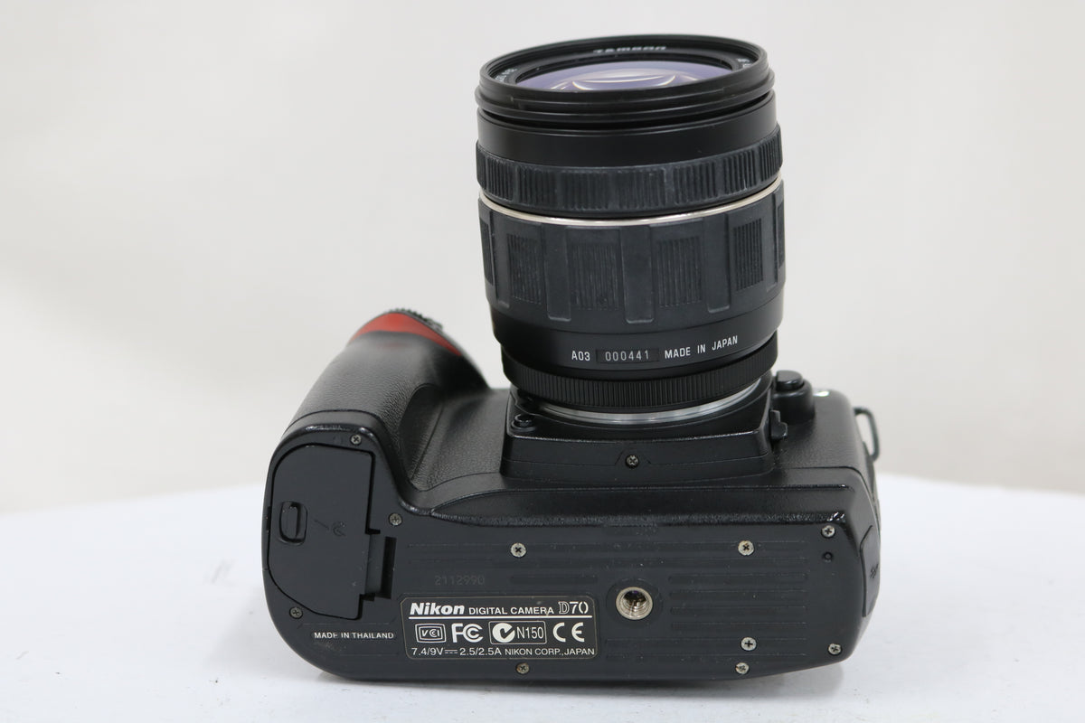 【シャッター33837回】ニコン Nikon D70 TAMRON AF ASPHERICAL XR 28-200mm F3.8-5.6 デジタル一眼 7