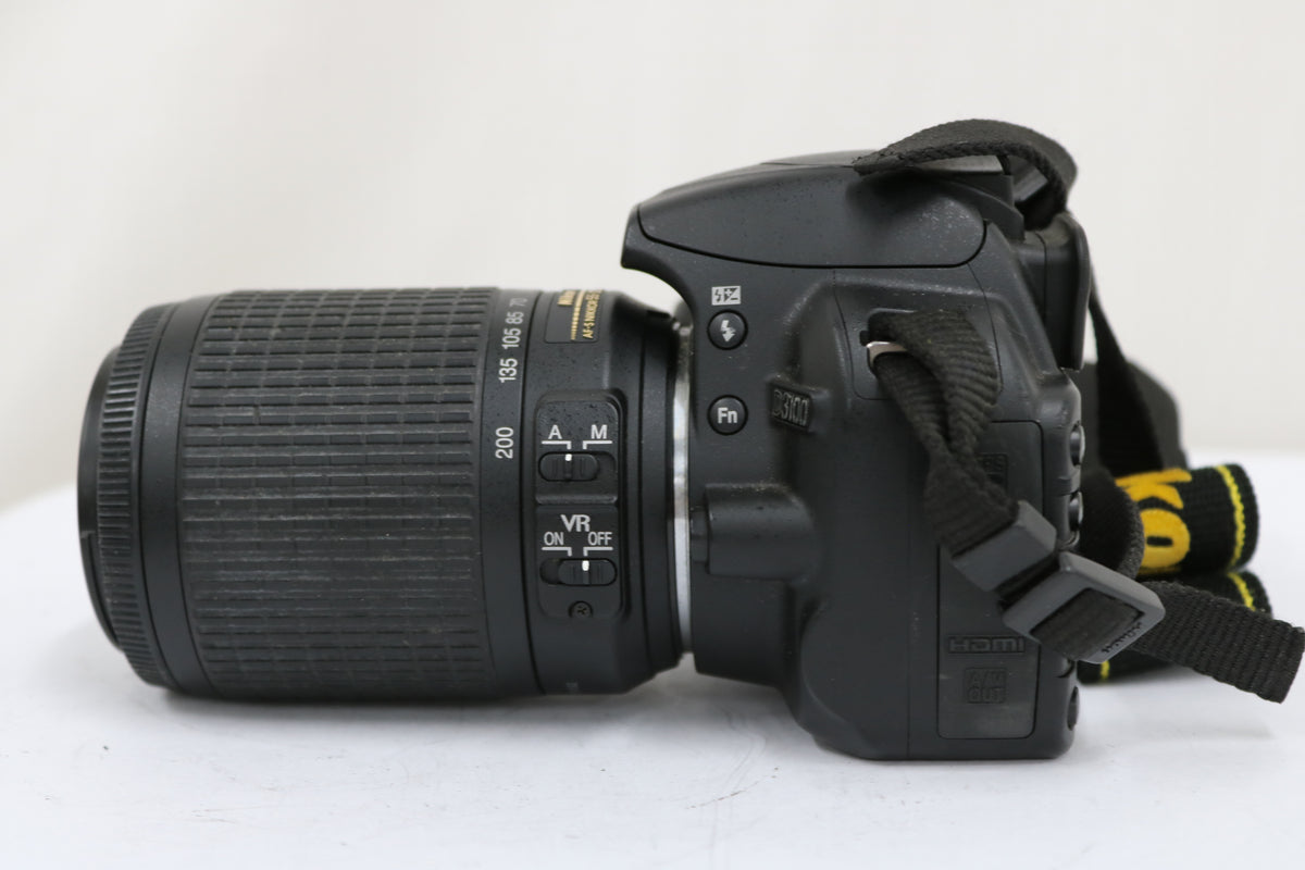 【シャッター4685回】ニコン Nikon D3100 DX AF-S NIKKOR 55-200mm F4-5.6G ED デジタル一眼 5