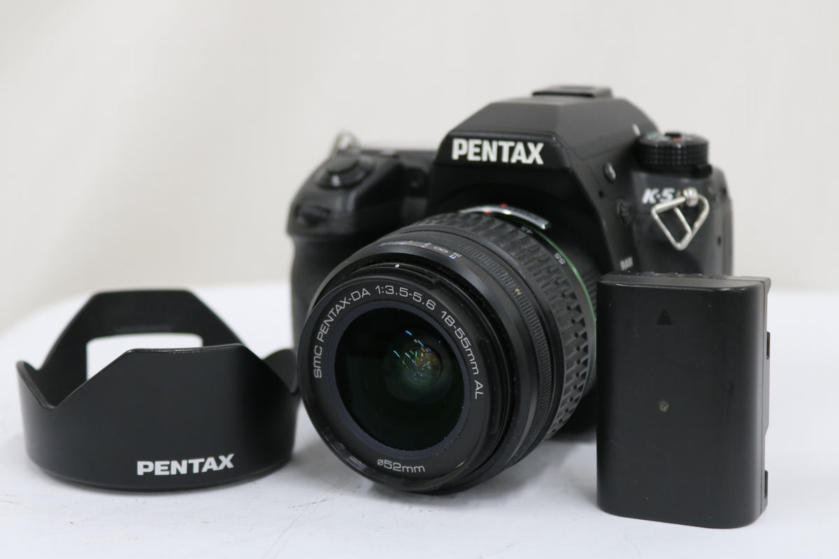 【シャッター31152回】ペンタックス Pentax K-5 smc PENTAX-DA 18-55mm F3.5-5.6 デジタル一眼 1