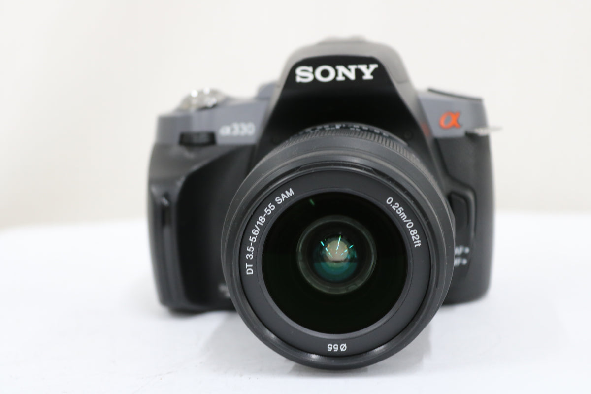 【シャッター1459回】ソニー Sony α330 DT 18-55mm F3.5-5.6 SAM デジタル一眼 2