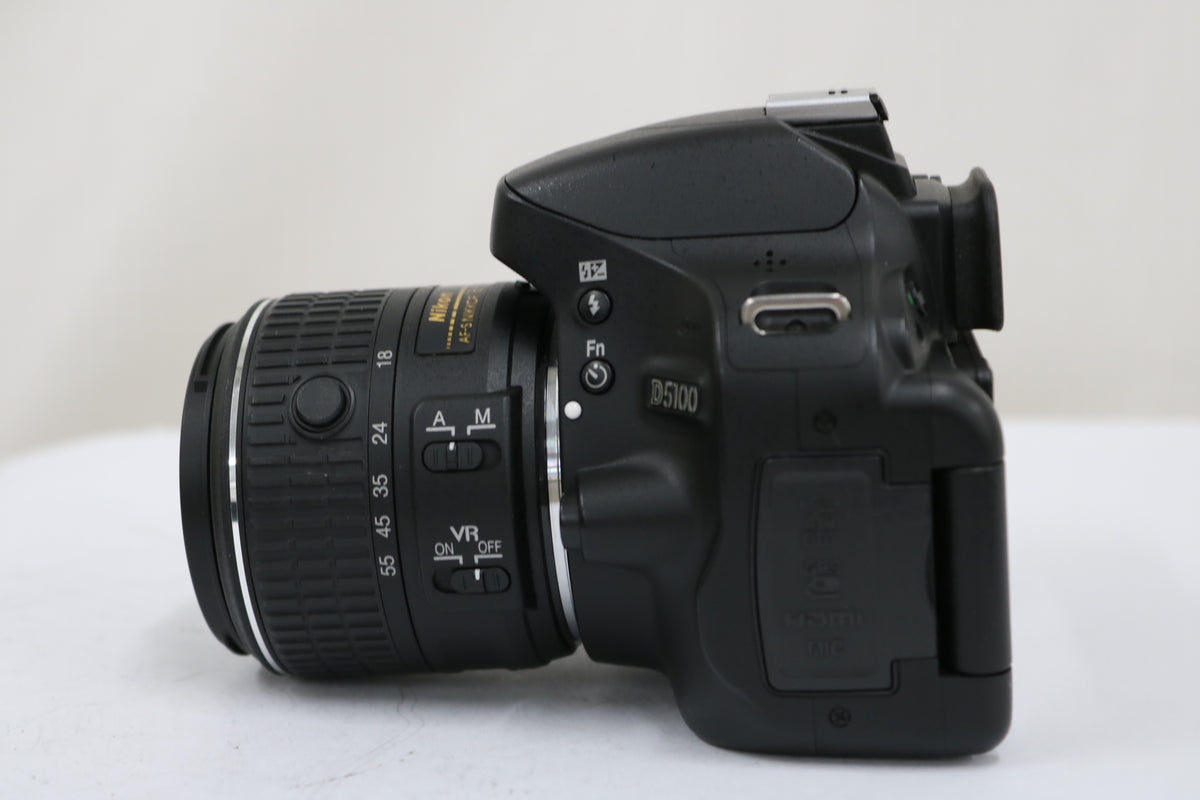 【シャッター12269回】ニコン Nikon D5100 DX VR AF-S NIKKOR 18-55mm F3.5-5.6G II デジタル一眼 5