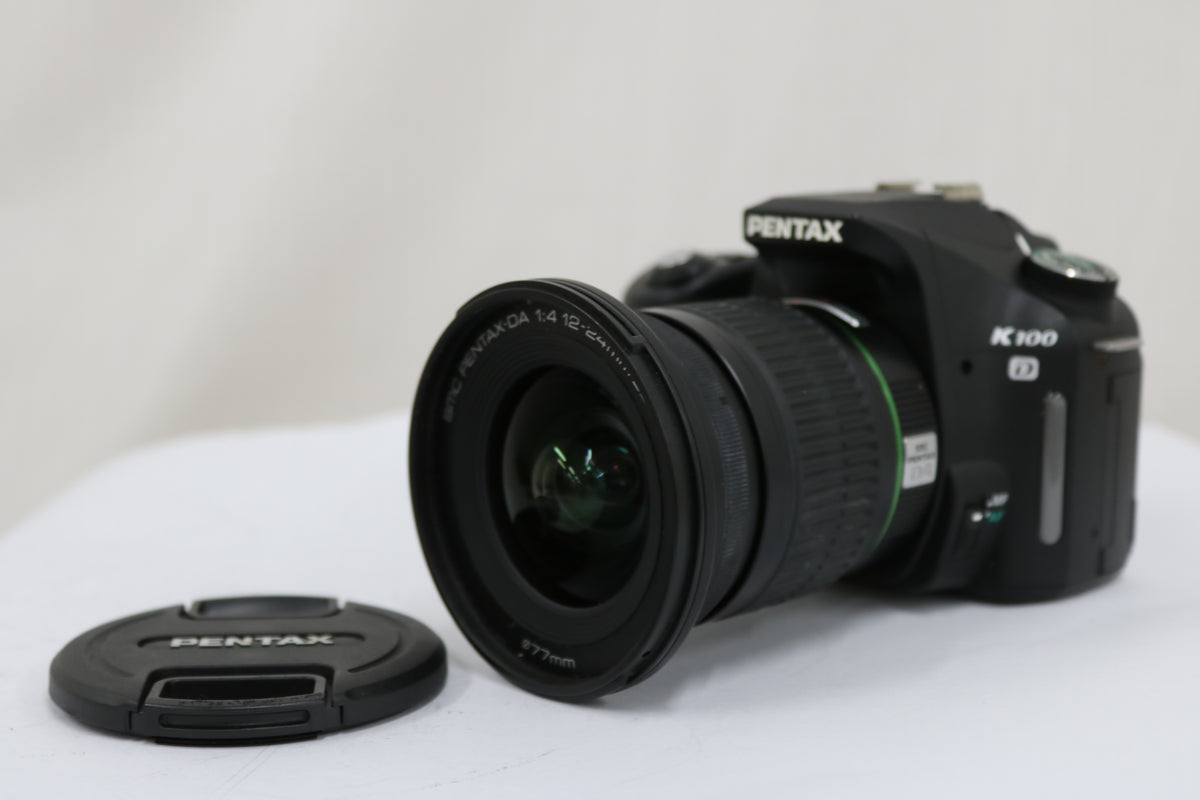 【シャッター1300回】ペンタックス Pentax K100 D smc PENTAX-DA 12-24mm F4 ED AL デジタル一眼 1