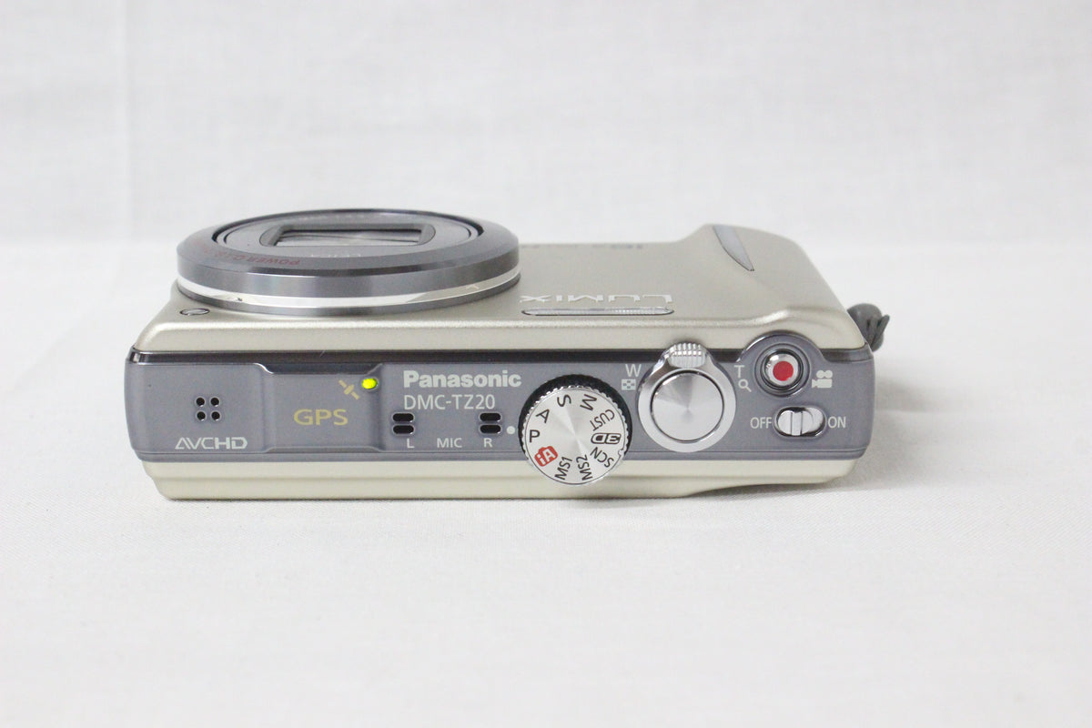【元箱付き】パナソニック Panasonic Lumix DMC-TZ20 ゴールド 付属品多数付き 6