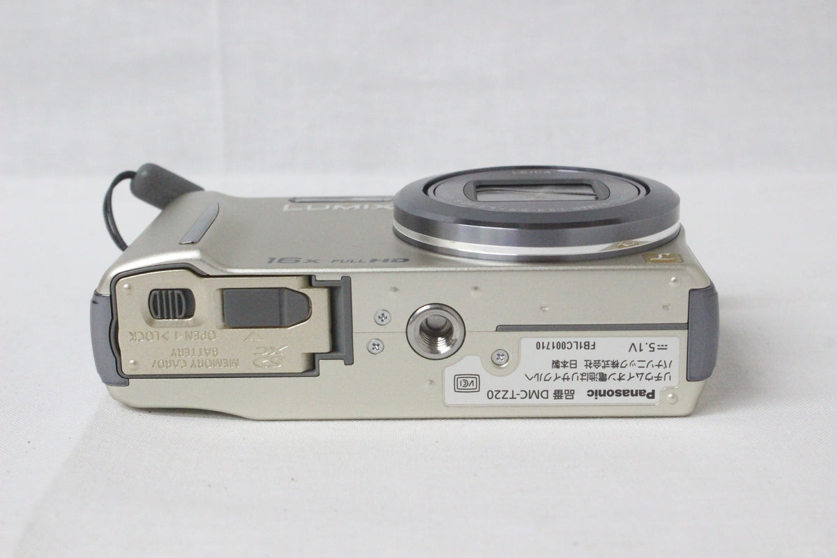 【元箱付き】パナソニック Panasonic Lumix DMC-TZ20 ゴールド 付属品多数付き 7