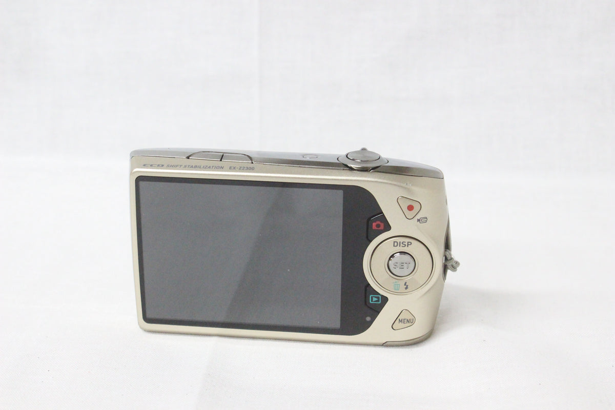 カシオ Casio EXLIM EX-Z2300 ゴールド ケース・充電器付き コンパクトデジタルカメラ 4
