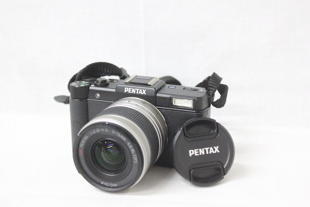 【シャッター回数735回】Pentax Q ブラック SMC Pentax 5-15mm F2.8-4.5 ED AL 1