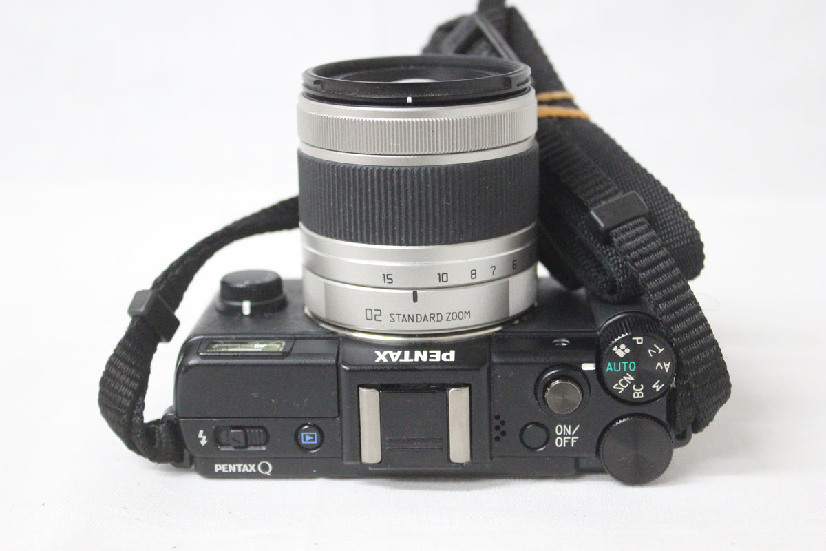【シャッター回数735回】Pentax Q ブラック SMC Pentax 5-15mm F2.8-4.5 ED AL 6