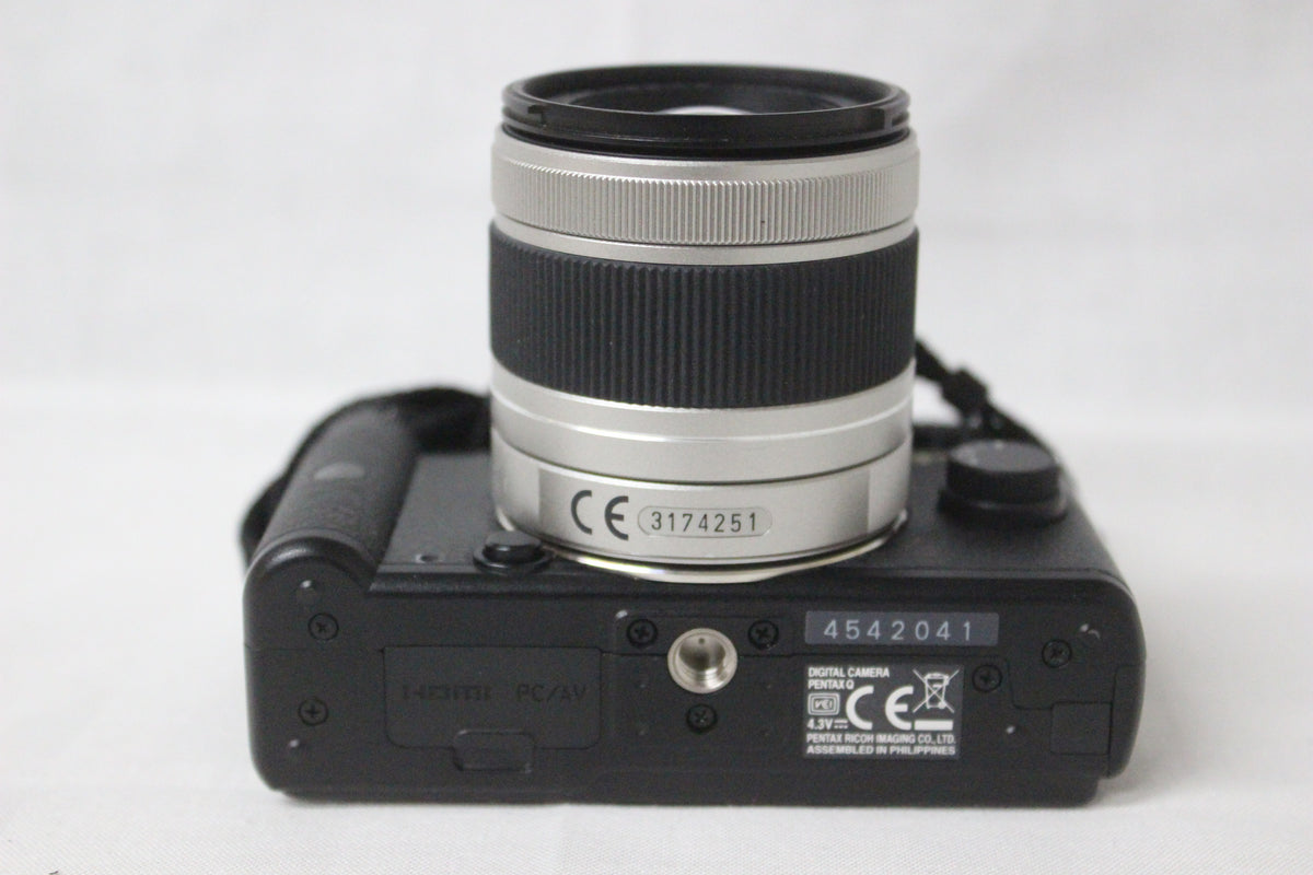 【シャッター回数735回】Pentax Q ブラック SMC Pentax 5-15mm F2.8-4.5 ED AL 7