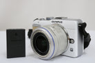 【シャッター205回】オリンパス Olympus PEN E-PL1 ホワイト 14-42mm F3.5-5.6 ミラーレス一眼 1