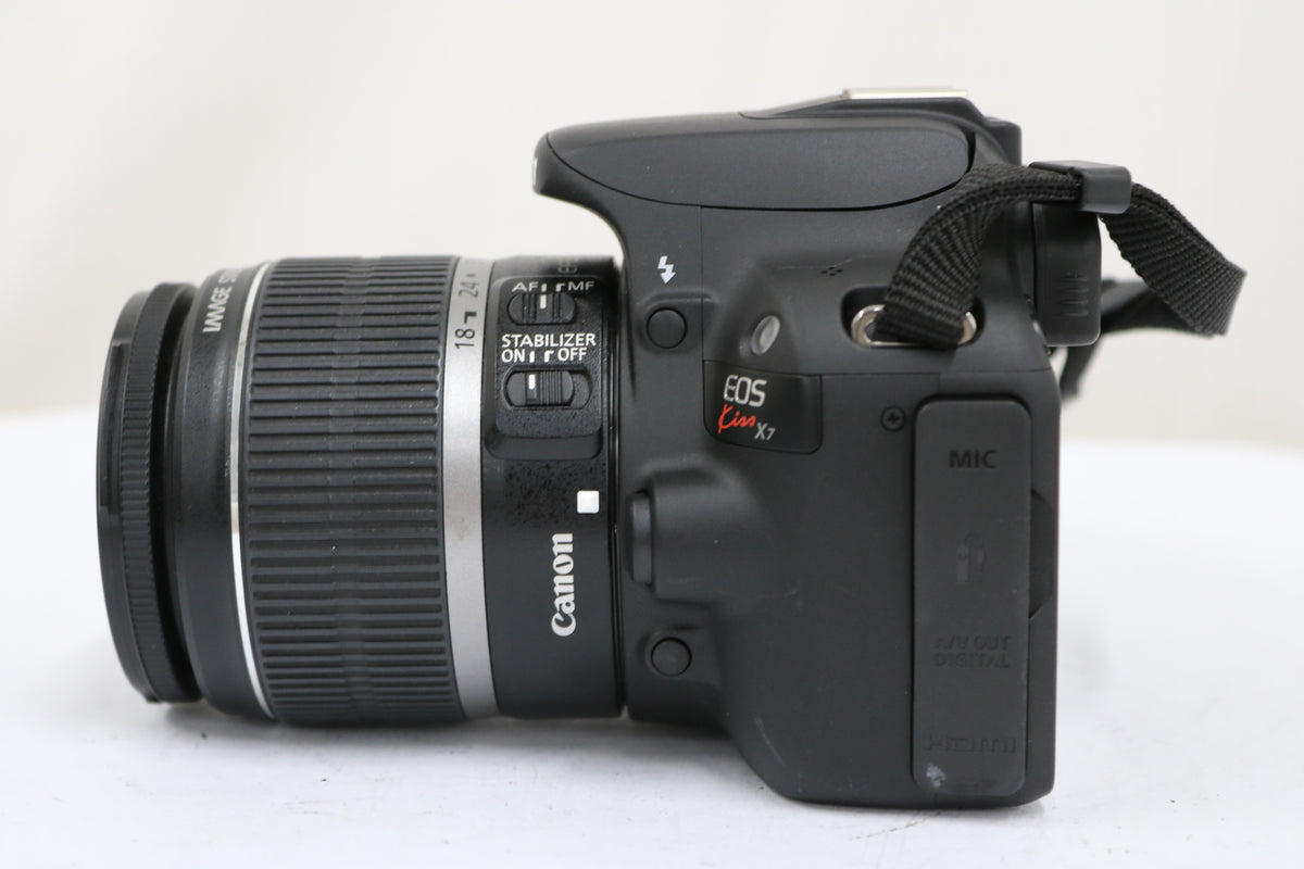 【シャッター22回】キャノン Canon EOS Kiss X7 EF-S 18-55mm F3.5-5.6 IS デジタル一眼 5