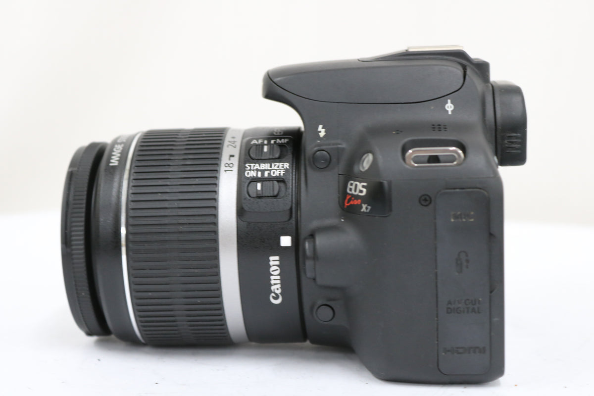【シャッター7447回】キャノン Canon EOS Kiss X7 EF-S 18-55mm F3.5-5.6 IS デジタル一眼 5