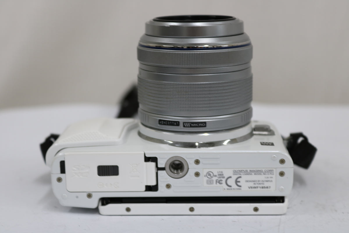 【シャッター674回】オリンパス Olympus PEN Lite E-PL6 ホワイト 14-42mm F3.5-5.6 ミラーレス一眼 7