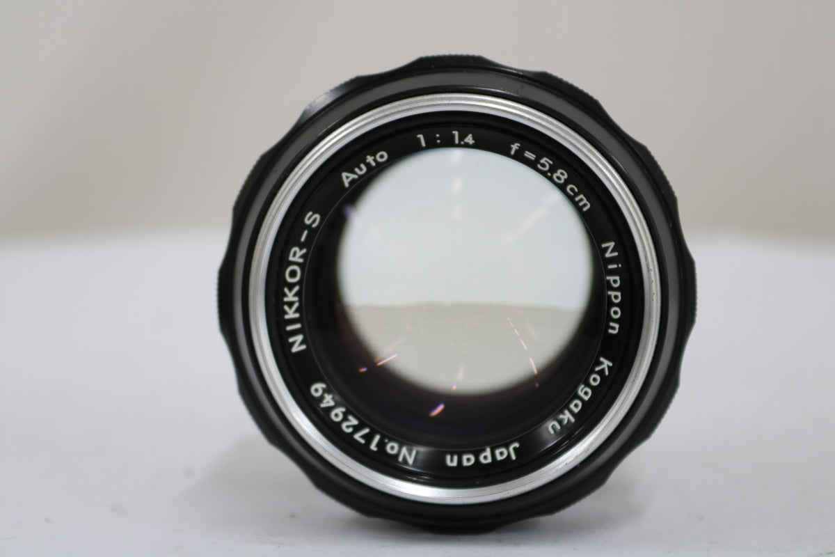 ニコン Nikon NIKKOR-S Auto 5.8cm F1.4 PAT.PEND. レンズ 2