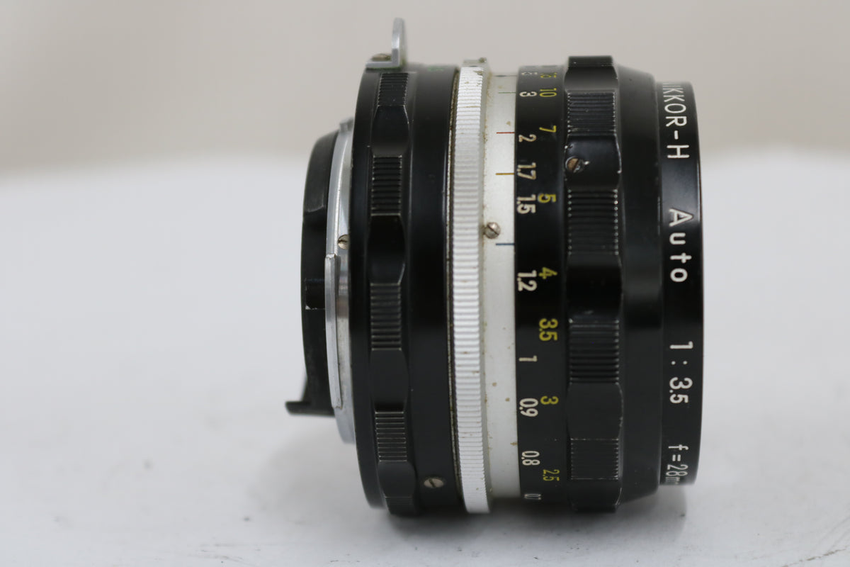 ニコン Nikon NIKKOR-H Auto 28mm F3.5 レンズ 4