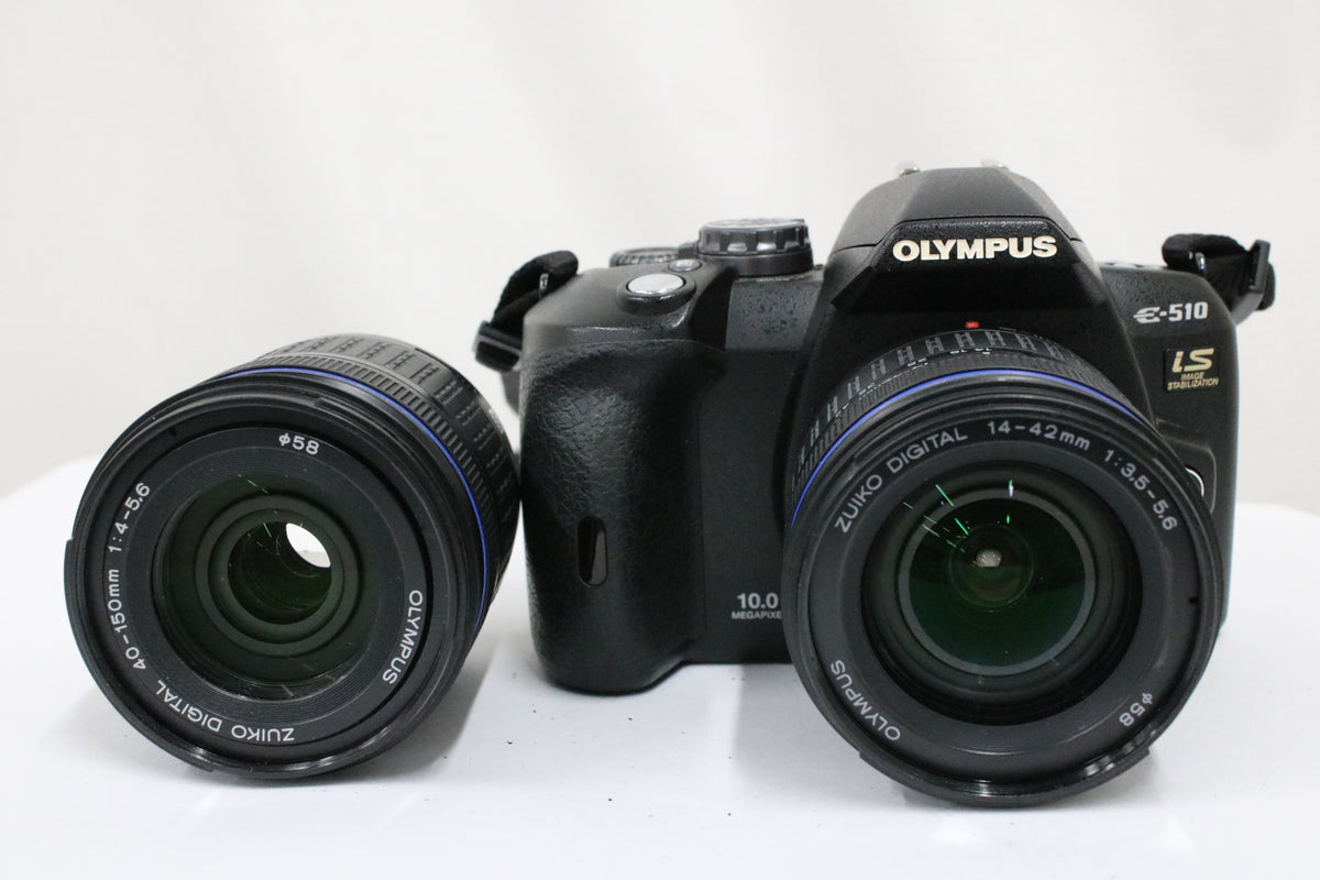 【シャッター4466回】オリンパス Olympus E-510 ZUIKO DIGITAL 14-42mm 40-150mm デジタル一眼 2