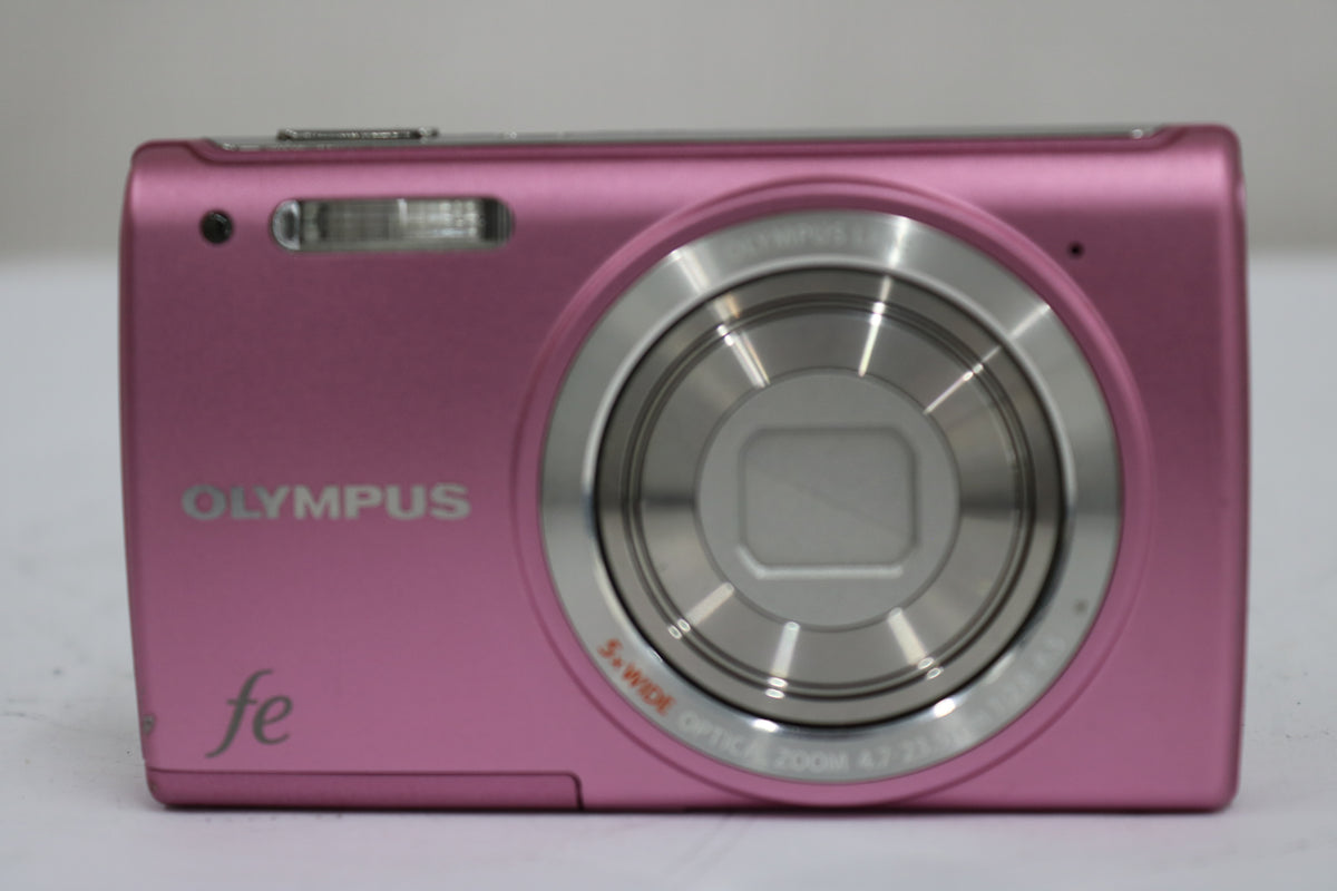 オリンパス Olympus fe FE-5050 5x WIDE ピンク バッテリー付き コンパクトデジタルカメラ 2