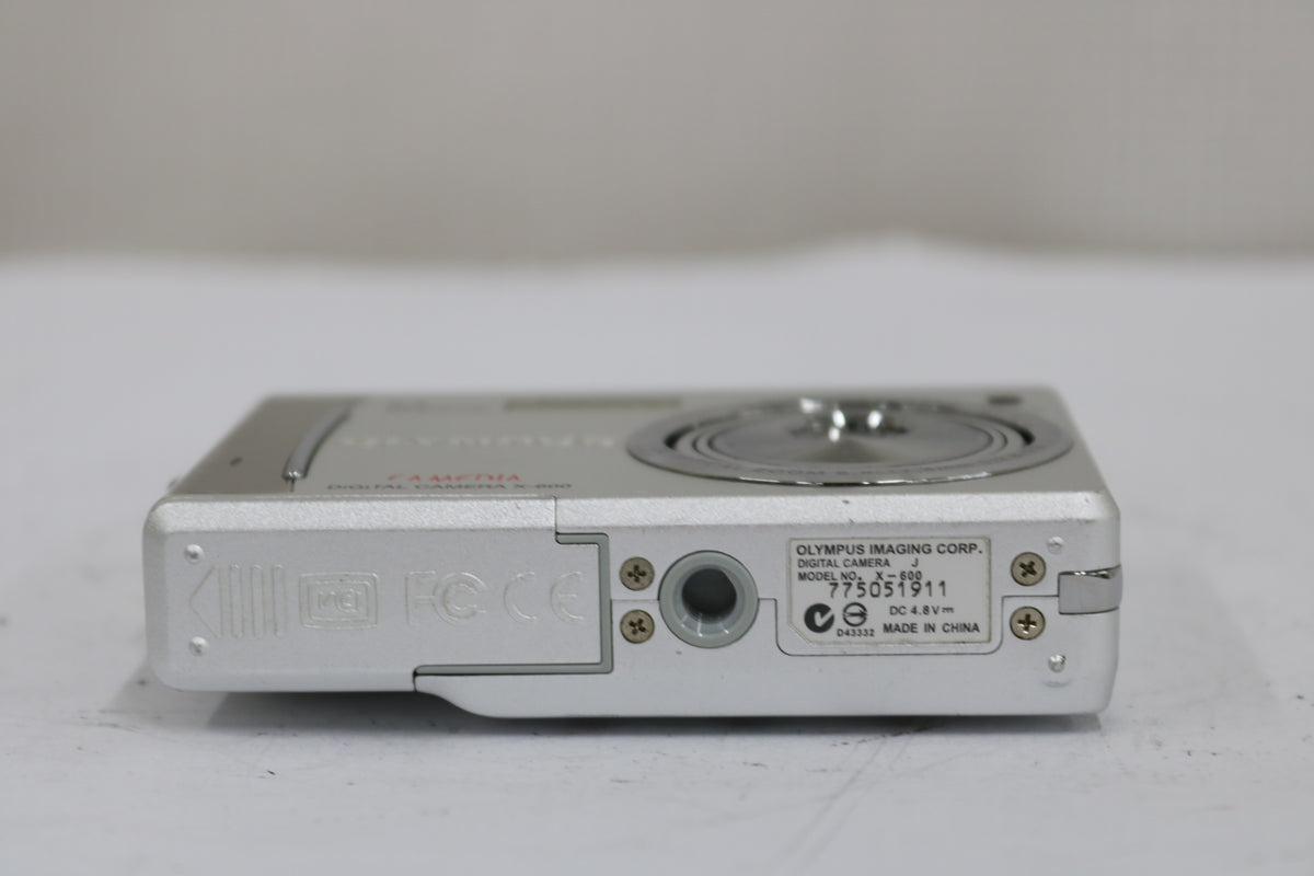 オリンパス Olympus CAMEDIA X-600 3x バッテリー付き コンパクトデジタルカメラ 7