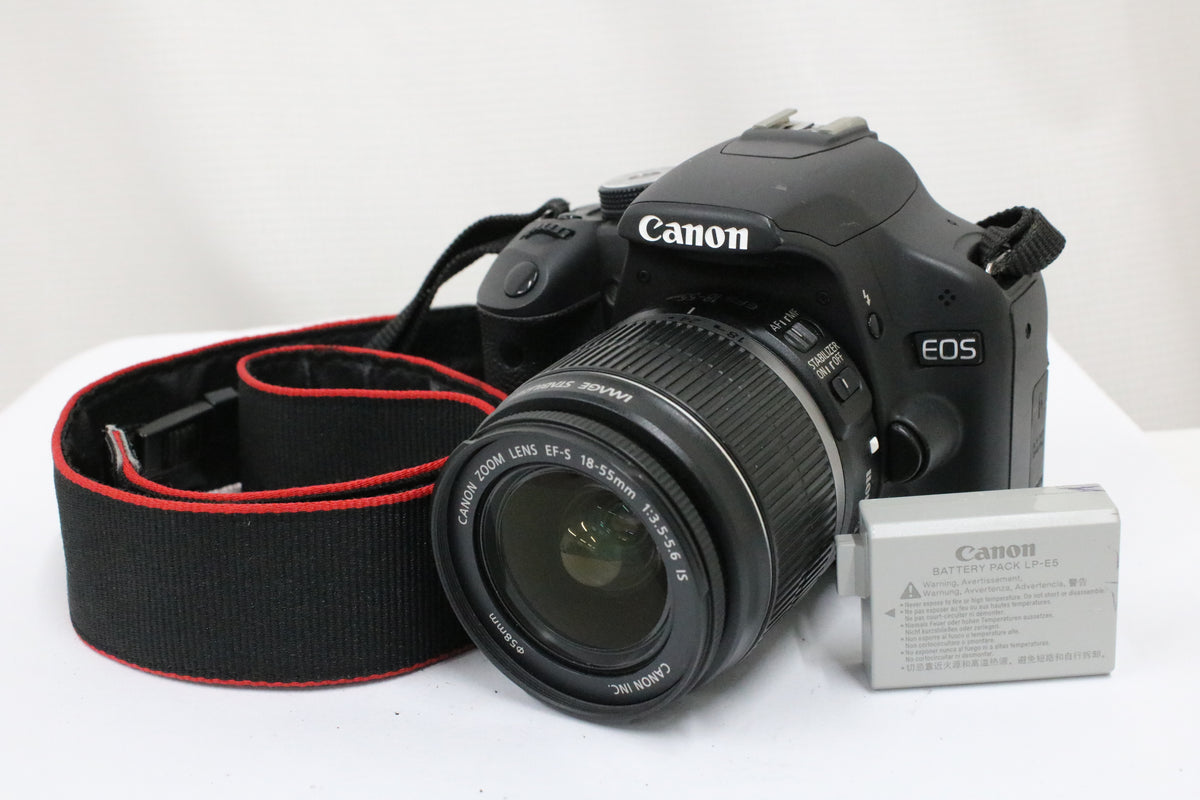 【シャッター3743回】キャノン Canon EOS Kiss X3 EF-S 18-55mm F3.5-5.6 IS デジタル一眼 1