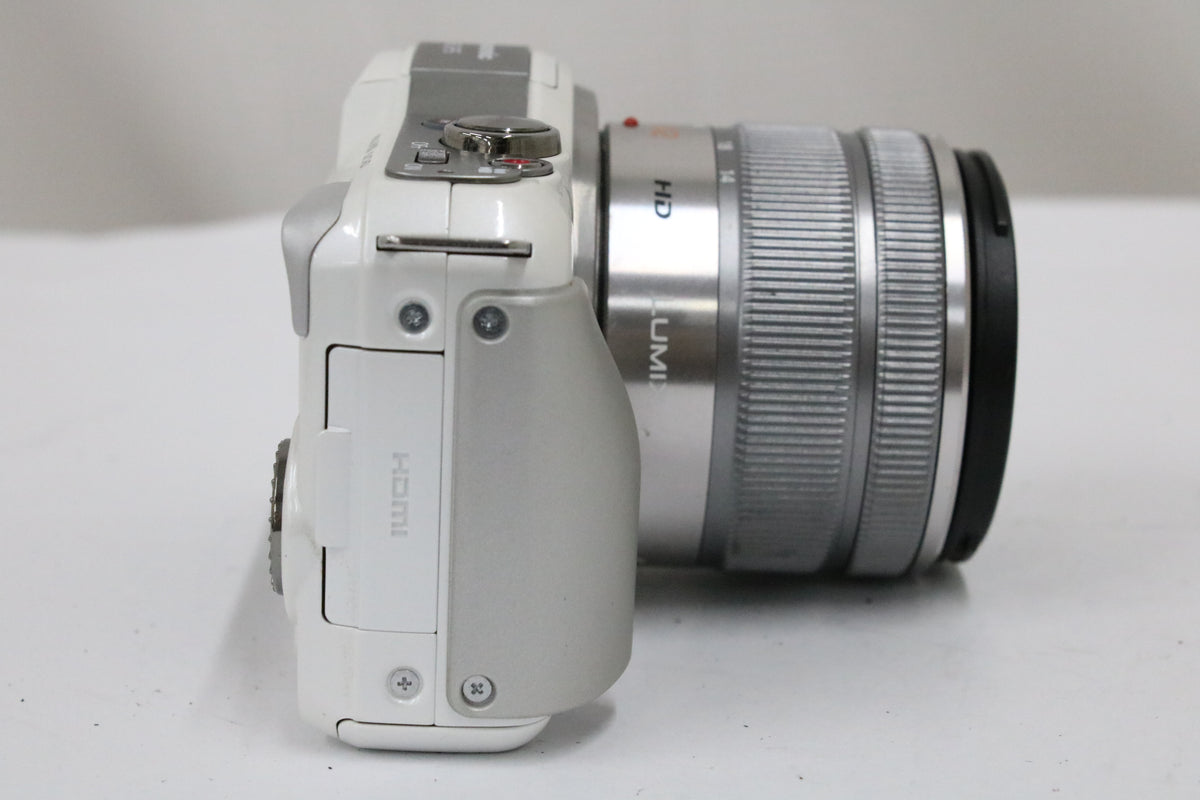 【シャッター1182回】パナソニック Panasonic Lumix DMC-GF5 ホワイト 14-42mm F3.5-5.6 ミラーレス一眼 3