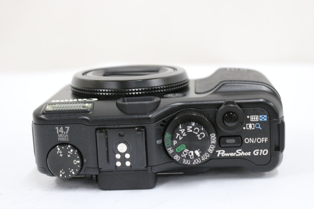 キャノン Canon G10 5x ブラック ケース バッテリー付き コンパクトデジタルカメラ 6
