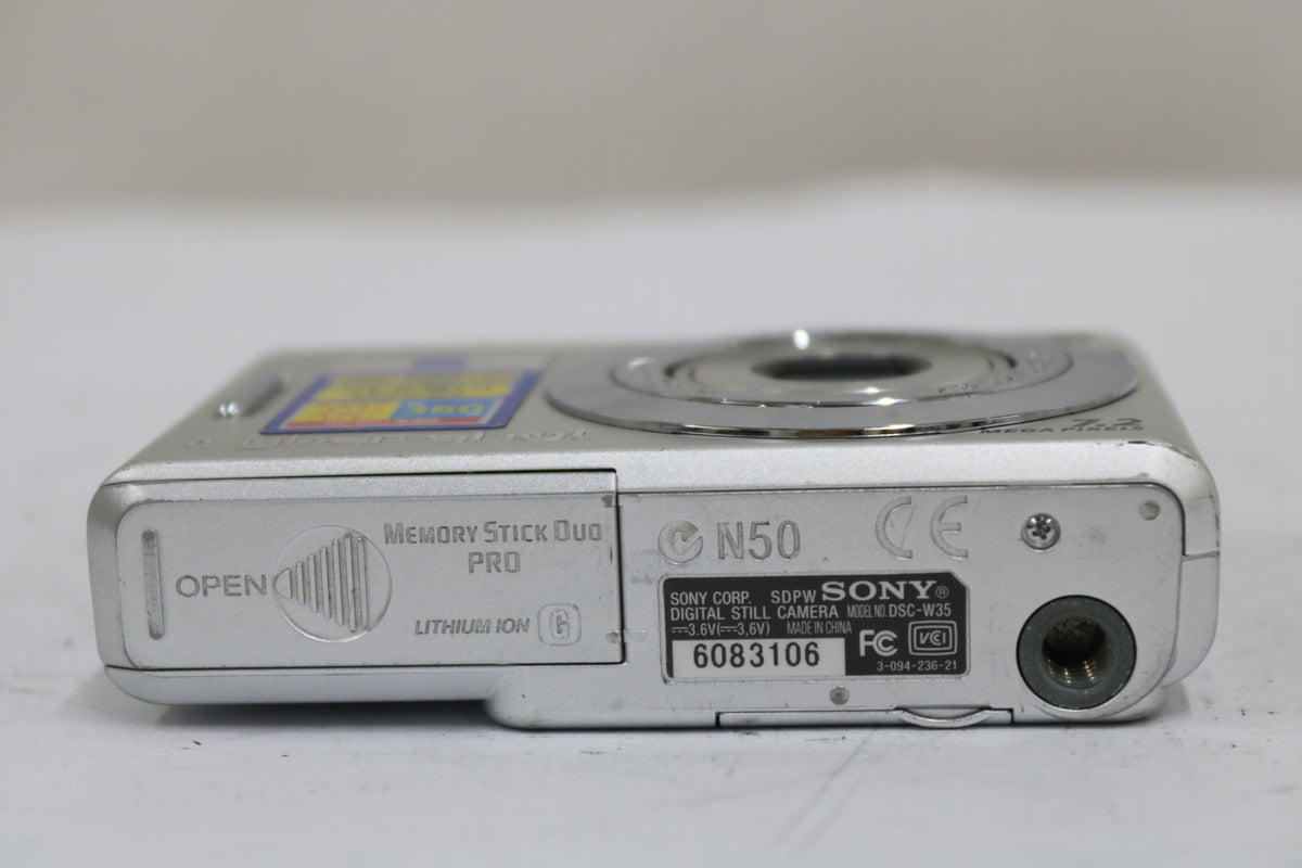 ソニー Sony Cyber-shot DSC-W35 3x コンパクトデジタルカメラ 7