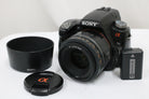 【シャッター27854回】ソニー Sony α33 DT 35mm F1.8 SAM デジタル一眼 1