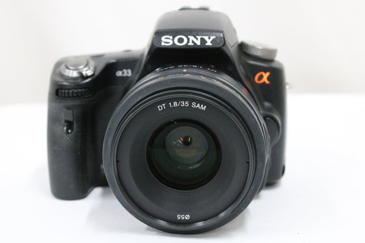 【シャッター27854回】ソニー Sony α33 DT 35mm F1.8 SAM デジタル一眼 2