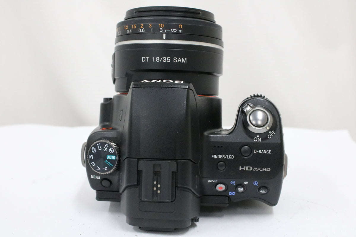【シャッター27854回】ソニー Sony α33 DT 35mm F1.8 SAM デジタル一眼 6
