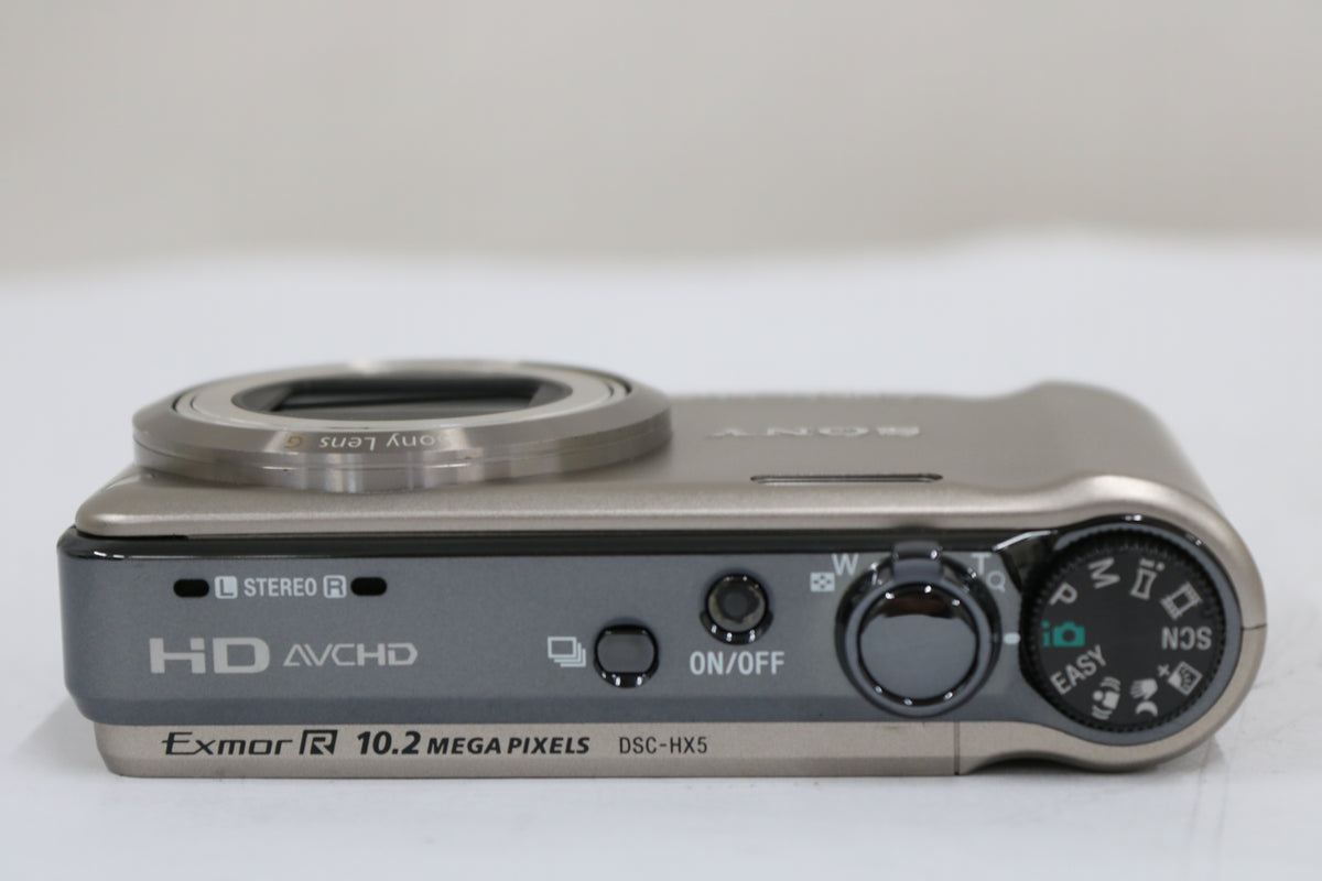 ソニー Sony Cyber-shot DSC-HX5 10x ゴールド 三脚付き コンパクトデジタルカメラ 6