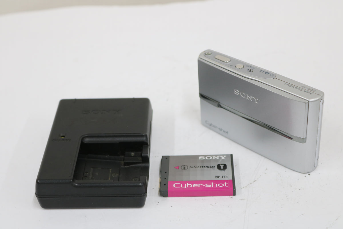 ソニー Sony Cyber-shot DSC-T9 3x バッテリー チャージャー付き コンパクトデジタルカメラ 1