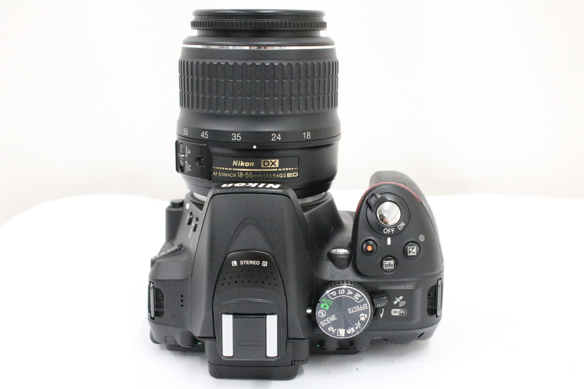 【シャッター4670回】ニコン Nikon D5300 DX AF-S NIKKOR 18-55mm F3.5-5.6G II ED デジタル一眼 6