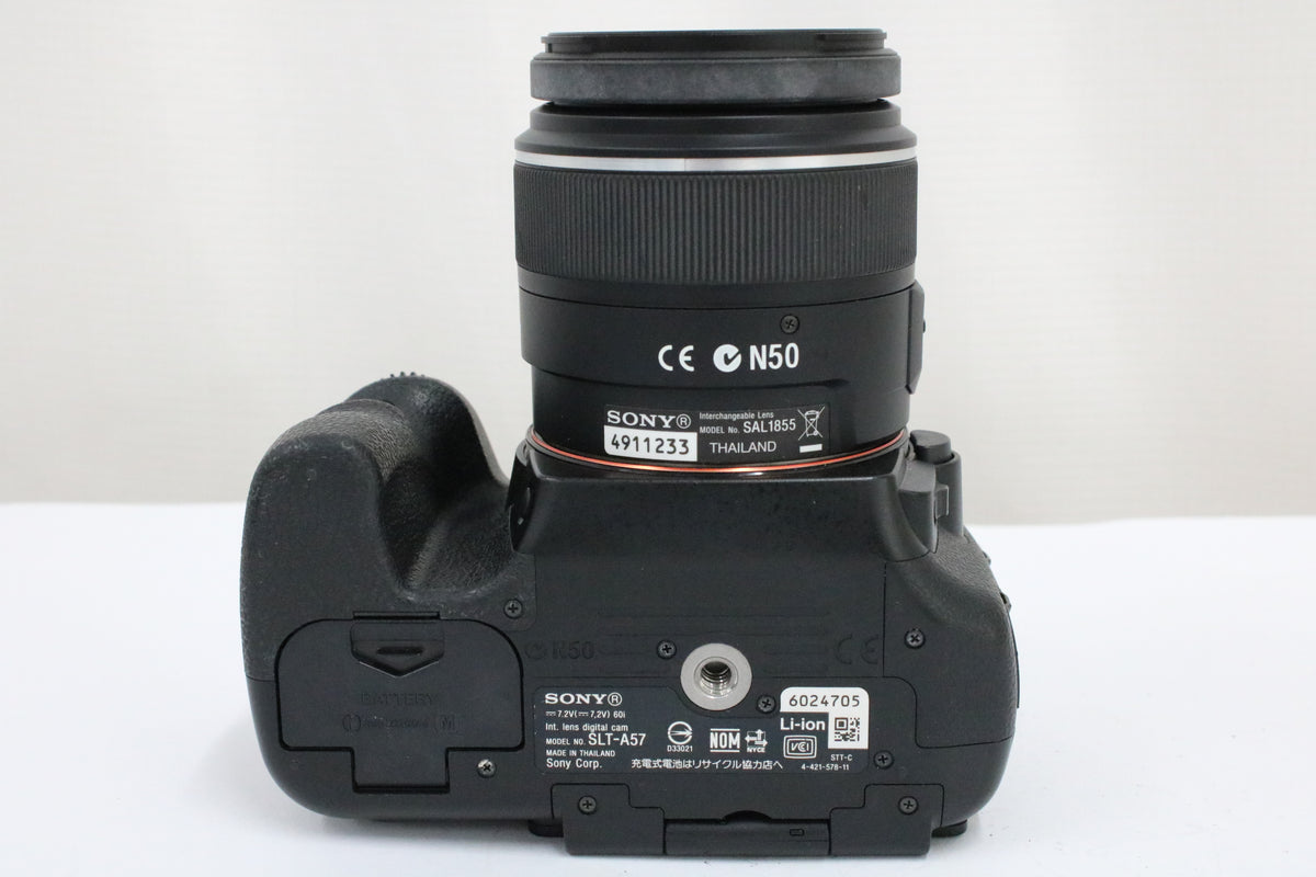 【シャッター1428回】ソニー Sony α57 DT 18-55mm F3.5-5.6 デジタル一眼 7