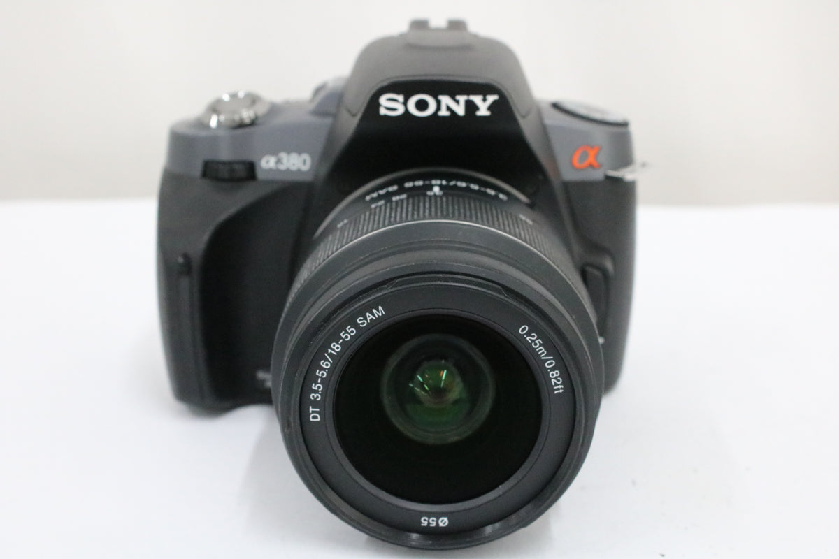 【シャッター651回】ソニー Sony α380 DT 18-55mm F3.5-5.6 SAM デジタル一眼 2