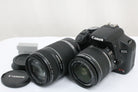 【シャッター765回】キャノン Canon EOS Kiss X3 EF-S 18-55mm IS 55-250mm デジタル一眼 1