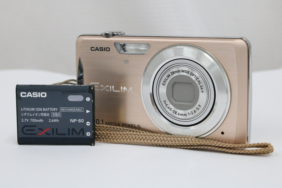 カシオ Casio EXILIM EX-Z270 4x ピンク バッテリー付き コンパクトデジタルカメラ 1