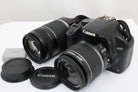 【シャッター6087回】キャノン Canon EOS Kiss X2 EF-S 18-55mm IS 55-250mm デジタル一眼 1