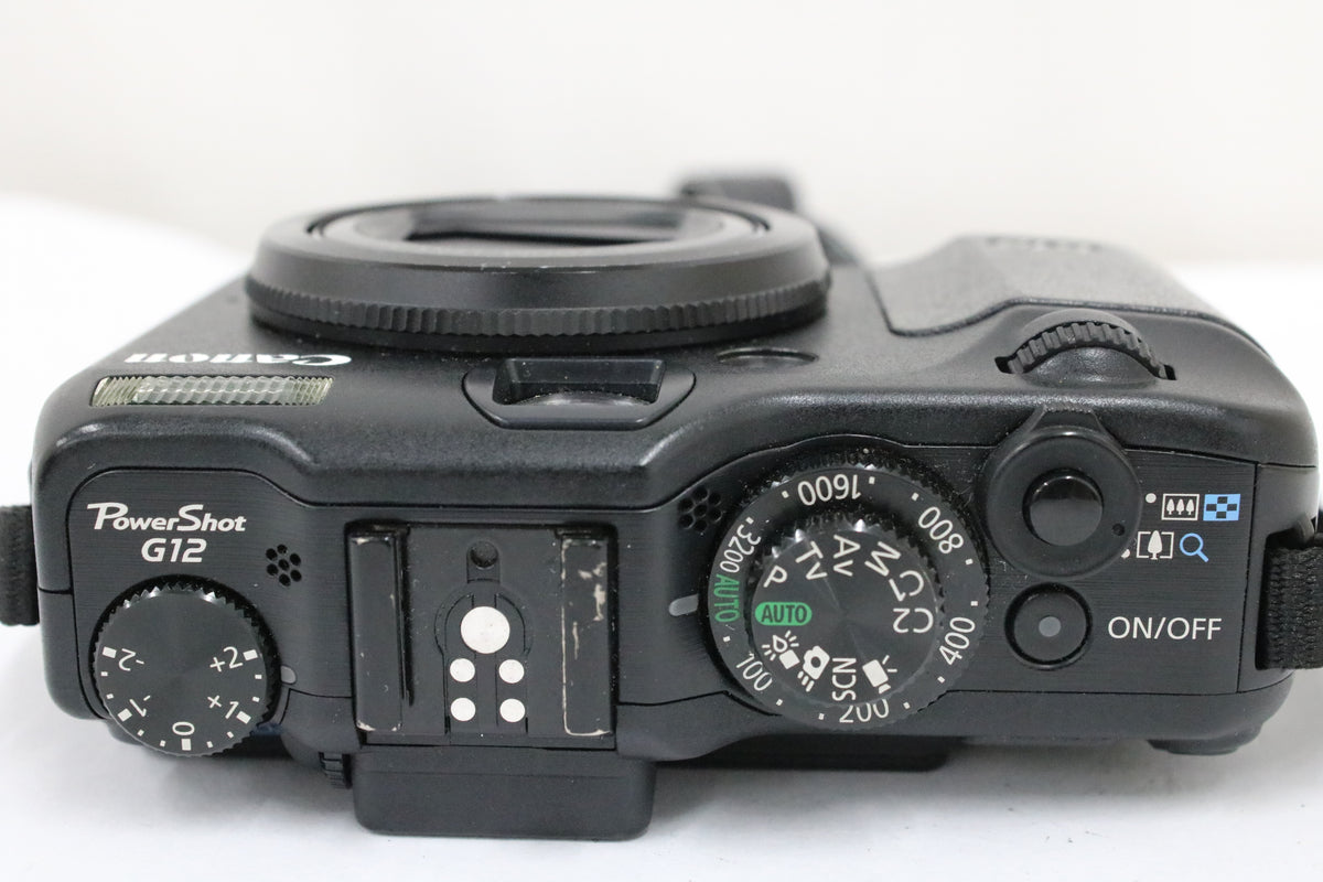 キャノン Canon PoweShot G12 ブラック 5x IS バッテリー付き コンパクトデジタルカメラ 6