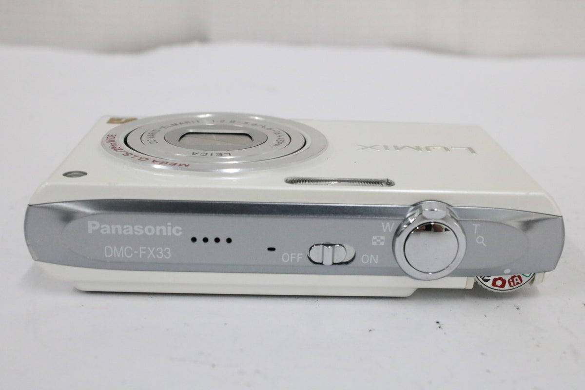 パナソニック Panasonic DMC-FX33 ホワイト バッテリー付き コンパクトデジタルカメラ 6