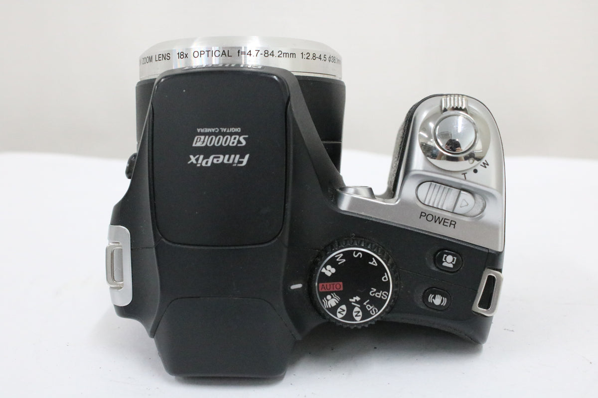 【便利な単三電池で使用可】フジフィルム Fujifilm Finepix S8000fd 18x ブラック コンパクトデジタルカメラ 6