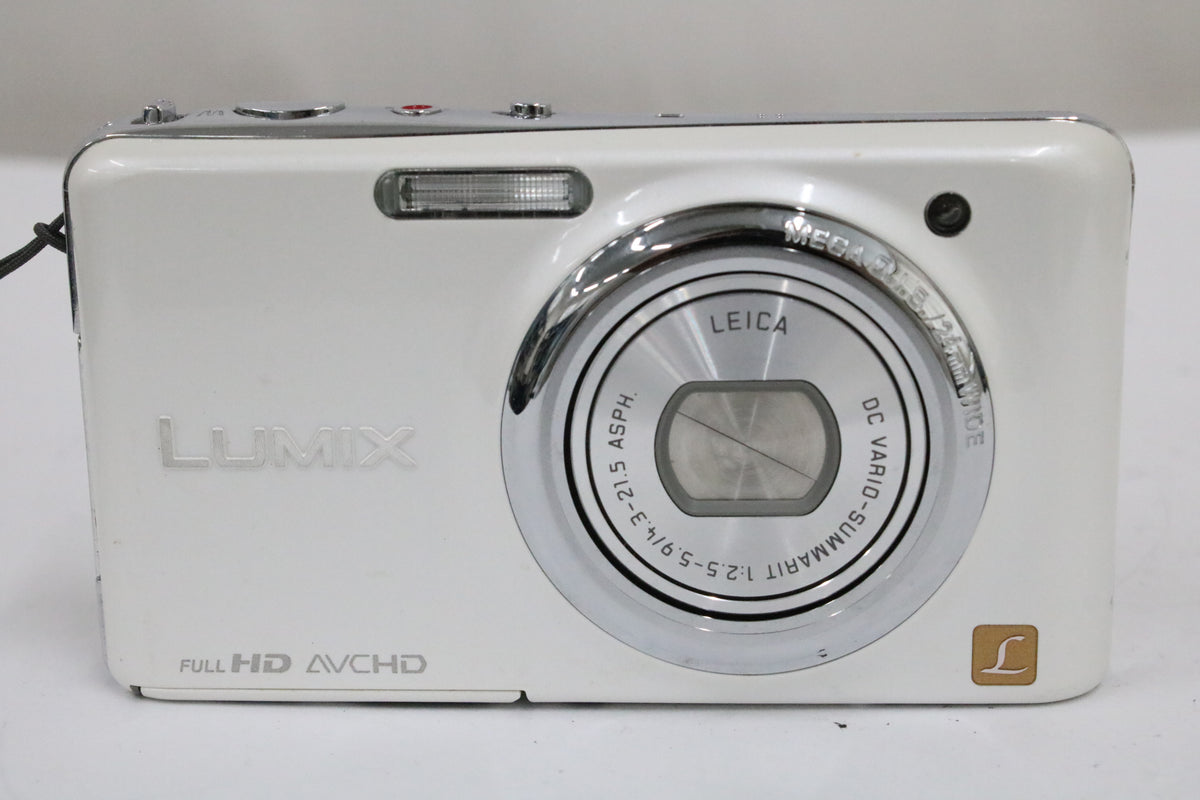 パナソニック Panasonic LUMIX DMC-FX77 ホワイト バッテリー付き コンパクトデジタルカメラ 2