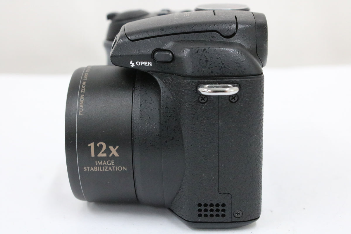 【便利な単三電池で使用可】フジフィルム Fujifilm FINEPIX S1500 12x ブラック コンパクトデジタルカメラ 5