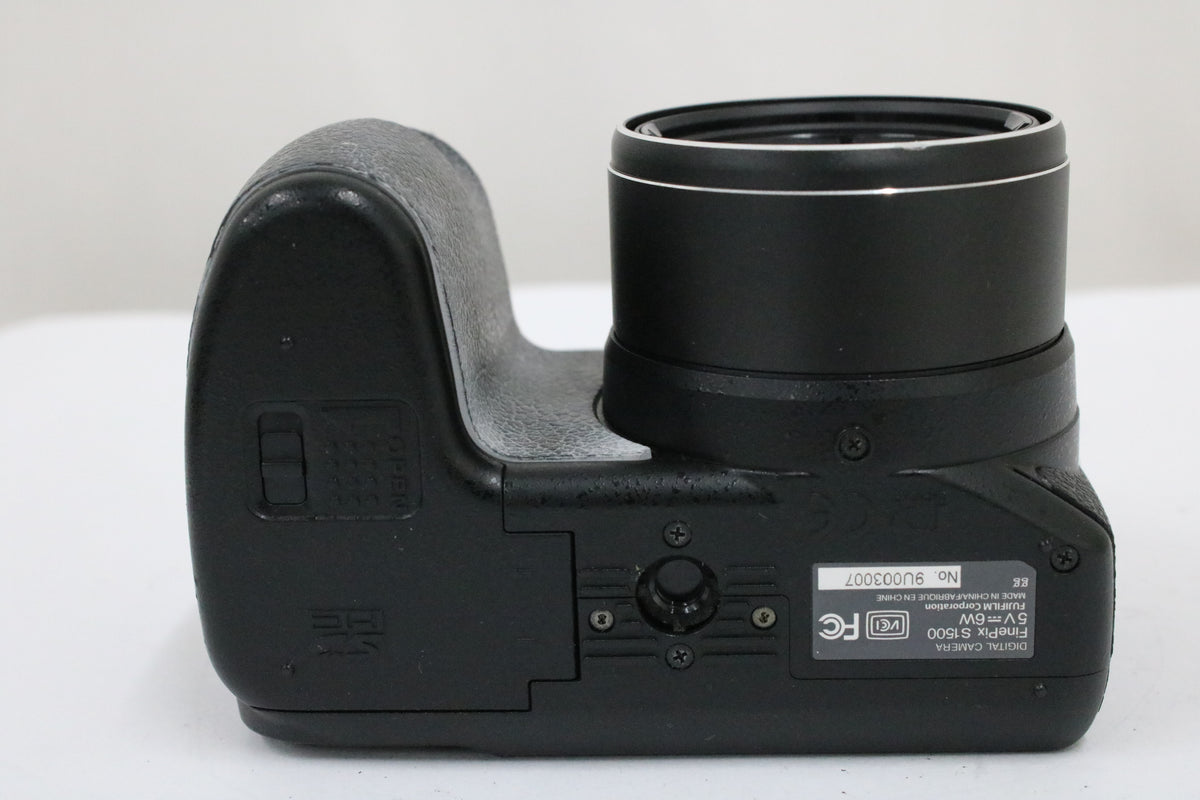 【便利な単三電池で使用可】フジフィルム Fujifilm FINEPIX S1500 12x ブラック コンパクトデジタルカメラ 7