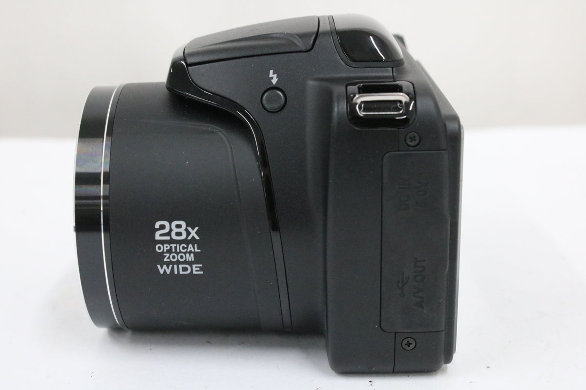 【便利な単三電池で使用可】ニコン Nikon COOLPIX L340 28x ブラック コンパクトデジタルカメラ 5